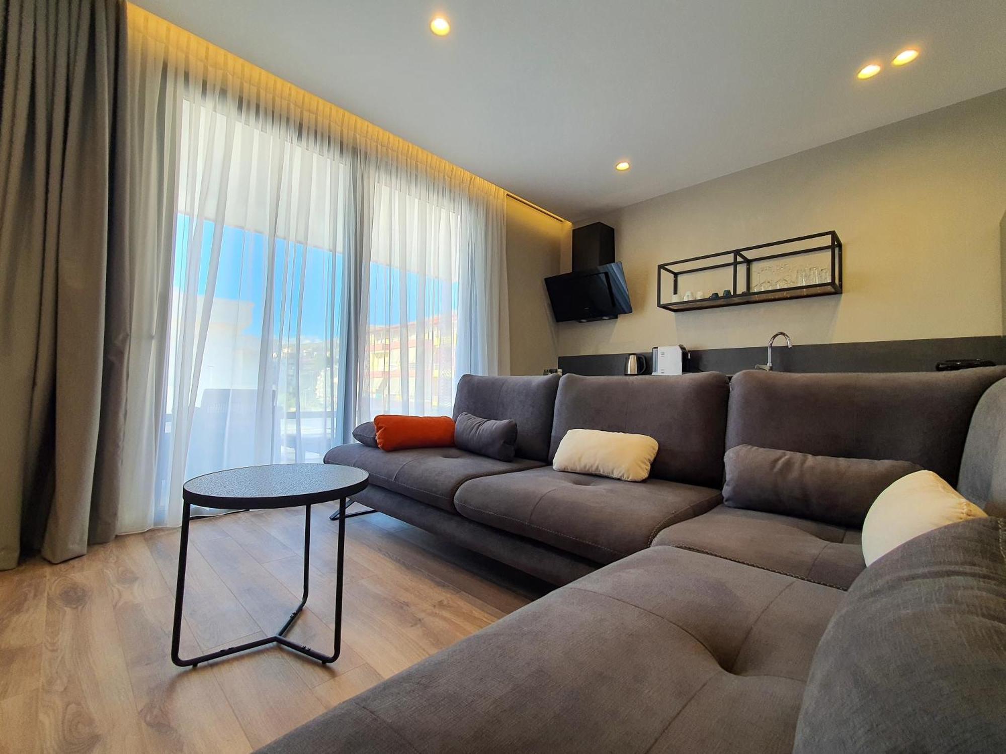 Lookout Apartments Sarandë Kamer foto