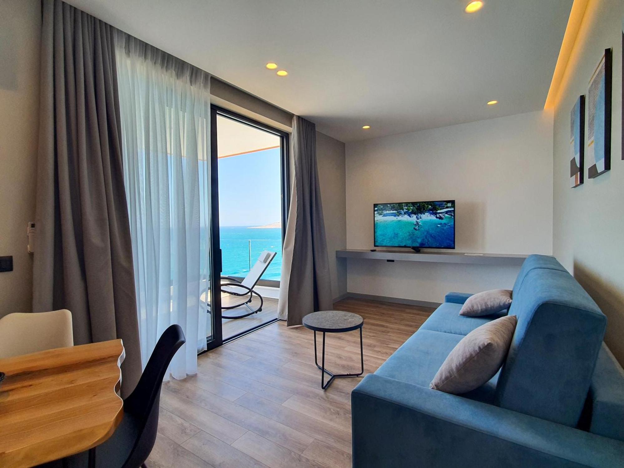 Lookout Apartments Sarandë Kamer foto